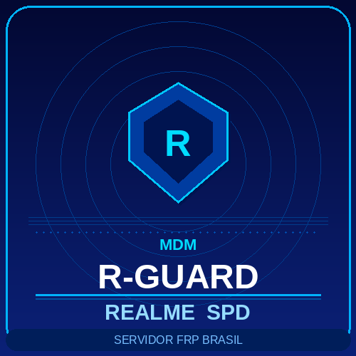 MÉTODO R-GUARD REALME SPD [ EXCETO C71 - NOTE 70 ]
