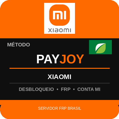 MÉTODO PAYJOY XIAOMI