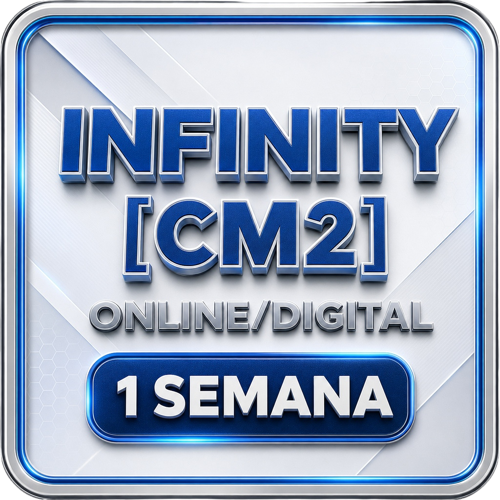 # LICENÇA INFINITY CM2 7 DIAS